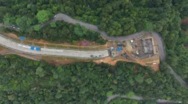 Progres Flyover Sitinjau Lauik I mencapai 35,275 persen hingga 23 Oktober 2026. (Foto: HPSL)
