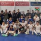 Tim futsal Kota Payakumbuh memastikan tiket final Porprov XVI Sumbar 2026 setelah mengalahkan Kabupaten Solok dengan skor telak 9-1. (Foto: MC Payakumbuh)