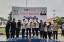 Atlet Gateball Kota Padang, Rudalfo dan Robby Darwis sukses meraih medali emas pada nomor pertandingan Double Putra. (Foto: Pemko Padang)