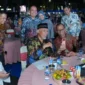 Gubernur Sumbar Mahyeldi saat menghadiri Gebyar Pajak 2026 di halaman Kantor Gubernur Sumbar, Sabtu (3/10/2026) malam. (Foto: Adpsb)