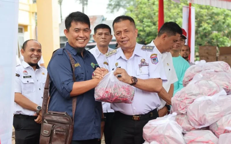 Pemko Payakumbuh menggelar Gerakan Pangan Murah di Kantor Camat Payakumbuh Selatan, Rabu (21/10/2026). (Foto: MC Payakumbuh)