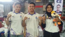 Gulat Kota Padang juara umum Porprov XVI Sumbar 2026 setelah meraih 16 emas, 8 perak, dan 3 perunggu. (Foto: Pemko Padang)