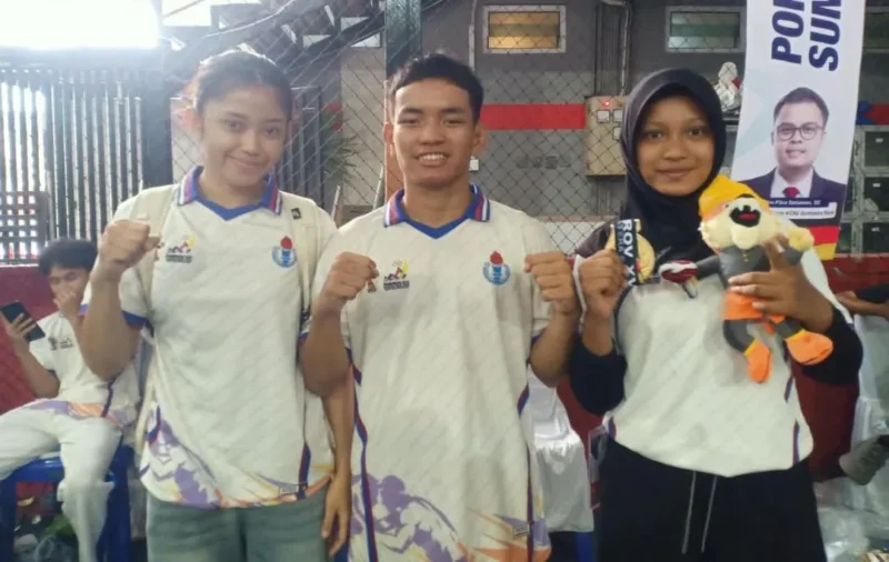 Gulat Kota Padang juara umum Porprov XVI Sumbar 2026 setelah meraih 16 emas, 8 perak, dan 3 perunggu. (Foto: Pemko Padang)