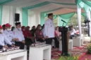 PMI Padang menggelar kegiatan Galang Kreativitas Relawan di Lapangan Apeksi  Balai Kota Padang Aie Pacah, Sabtu (17/10/2026). (Foto: Pemko Padang)