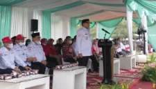 PMI Padang menggelar kegiatan Galang Kreativitas Relawan di Lapangan Apeksi Balai Kota Padang Aie Pacah, Sabtu (17/10/2026). (Foto: Pemko Padang)