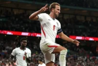 Harry Kane mencetak dua gol ke gawang Ceko dalam lanjutan UEFA Nations League 2026/2027 di Stadion Wembley, London, Rabu (7/10/2026) dini hari WIB. (Foto: IG @england)