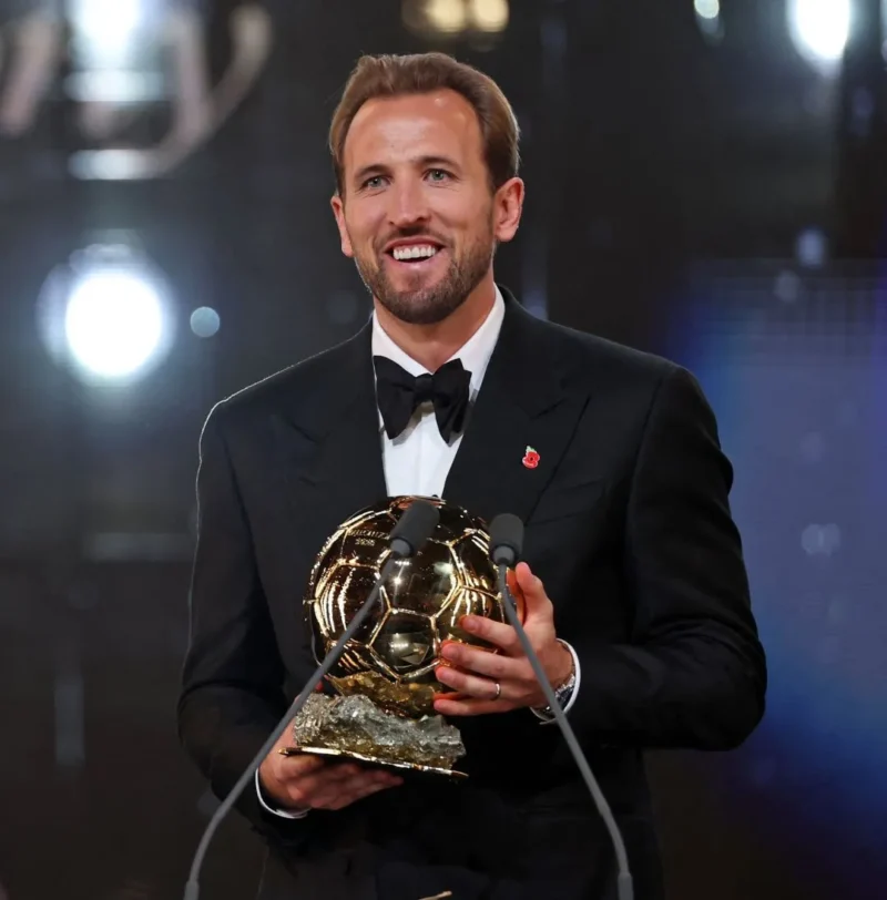 Harry Kane meraih Ballon d’Or 2026 setelah mencetak 73 gol bersama Bayern Munich dan Timnas Inggris sepanjang musim 2025/2026. (Foto: IG @fcbayern)