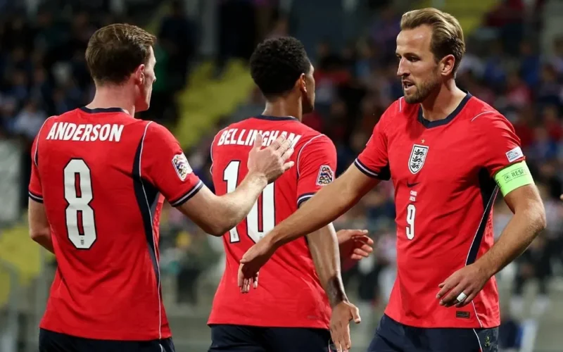 Harry Kane cetak brace saat Inggris menghancurkan Kroasia 7-0 dalam matchday ketiga UEFA Nations League Grup 3 di Stadion HNK Rijeka, Sabtu (3/10/2026) malam WIB. (Foto: IG @england)