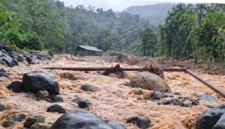 Hujan deras yang mengguyur Kota Padang mengakibatkan sejumlah intake Perumda Air Minum Kota Padang ikut terdampak. Akibatnya, distribusi air bersih kepada pelanggan berpotensi terganggu. (Foto: IG @perumdampadang)