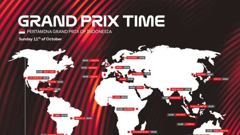 Jadwal Pertamina Grand Prix Indonesia. (Foto: MotoGP.com)