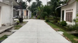 Dinas Perkim Padang menuntaskan lebih dari 10 km drainase dan 16 km jalan lingkungan hingga akhir Oktober 2026. (Foto: Pemko Padang)