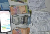 Polda Sumbar mengamankan sejumlah barang bukti dugaan judi togel online di Padang. (Foto: Polda Sumbar)