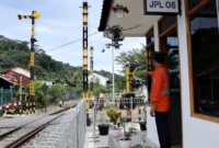 Hingga 6 Oktober 2026, KAI Divre II Sumbar telah menutup 30 titik perlintasan liar sebagai upaya menekan potensi risiko kecelakaan. (Foto: KAI Divre II Sumbar)