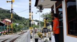 Hingga 6 Oktober 2026, KAI Divre II Sumbar telah menutup 30 titik perlintasan liar sebagai upaya menekan potensi risiko kecelakaan. (Foto: KAI Divre II Sumbar)