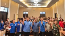 DPD KNPI Kota Padang menggelar Rapimpurda di Hotel Padang, Minggu (18/10/2026). (Foto: Pemko Padang)
