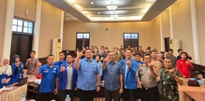 DPD KNPI Kota Padang menggelar Rapimpurda di Hotel Padang, Minggu (18/10/2026). (Foto: Pemko Padang)