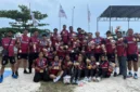 Cabor Kabaddi Kota Padang sukses raih delapan medali emas pada Porprov XVI Sumbar 2026. (Foto: Pemko Padang)