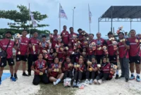 Cabor Kabaddi Kota Padang sukses raih delapan medali emas pada Porprov XVI Sumbar 2026. (Foto: Pemko Padang)