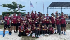 Cabor Kabaddi Kota Padang sukses raih delapan medali emas pada Porprov XVI Sumbar 2026. (Foto: Pemko Padang)