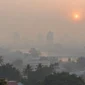 Ilustrasi kabut asap. (Foto: AI Generated)