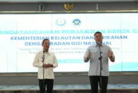 Kepala BGN Sudaryono dalam agenda penandatanganan PKS BGN dan KKP di Jakarta, Rabu (30/9). (Foto: Biro Hukum dan Humas BGN)