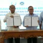 Kepala BGN Sudaryono saat penandatanganan PKS antara BGN dan KKP di Jakarta, Rabu (30/9). (Foto: Biro Hukum dan Humas BGN)
