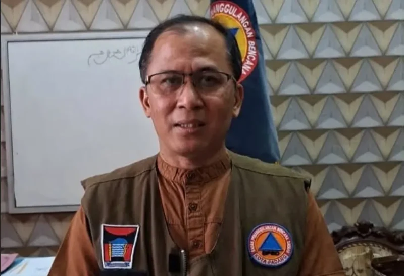 Kepala Pelaksana BPBD Padang, Hendri Zulviton. (Foto: Pemko Padang)