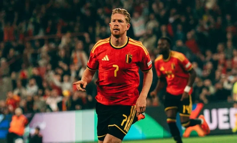 Kevin De Bruyne menjadi bintang kemenangan Timnas Belgia atas Turki dalam lanjutan UEFA Nations League 2026/2027. (Foto: IG @belgianreddevils)