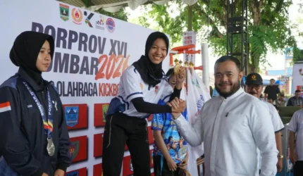 Kickboxing Padang juara umum Porprov Sumbar 2026