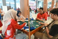 Kontingen Bridge Kota Padang memimpin di dua kategori dan targetkan boyong 4 medali emas di Porprov Sumbar 2026. (Foto: Pemko Padang)