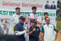 Kota Padang juara umum berkuda memanah Porprov Sumbar XVI 2026. (Foto: Pemko Padang)