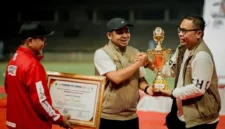 Kota Solok meraih peringkat kedua Porprov XVI Sumbar 2026 dengan 350 medali, terdiri atas 139 emas, 113 perak, dan 98 perunggu. (Foto: Prokopim Solok)