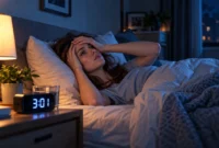 Ilustrasi kurang tidur. (Foto: AI Generated)