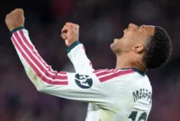 Kylian Mbappe mencetak dua gol saat Real Madrid mengalahkan Barcelona 2-1. (Foto: IG @realmadrid)