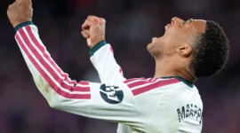 Kylian Mbappe mencetak dua gol saat Real Madrid mengalahkan Barcelona 2-1. (Foto: IG @realmadrid)