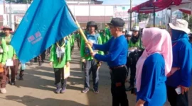 Pembukaan Lomba Lintas Alam Telusur Jejak Perjuangan Harimau Kuranji (LLA-TJPHK) V 2026 di Kota Padang. (Foto: Ist)