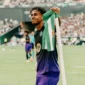 Pemain Barcelona Lamine Yamal melakukan selebrasi usai mencetak gol ke gawang Real Betis. (Foto: IG @lamineyamal)