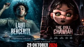 Poster Film Laut Bercerita dan The Doll Ghawiah. (Foto: Film Indonesia)