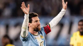 Lionel Messi mengucapkan selamat tinggal kepada Timnas Argentina. (Foto: IG @afaseleccion)