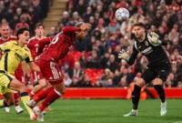 Liverpool menang 4-3 atas Villarreal setelah bangkit dari ketertinggalan dua gol di Anfield. (Foto: IG @liverpoolfc)