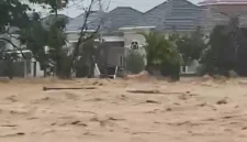 Kondisi Lumin Park Padang. (Foto: Tangkapan layar TikTok)