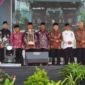 Wakil Wali Padang Maigus Nasir menutup MTQ Nasional ke-42 tingkat Kota Padang di Lapangan Upacara Balai Kota Padang, Aie Pacah, Rabu (14/10/2026). (Foto: Pemko Padang)