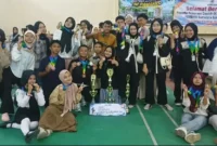 MTsN 5 Kota Padang meraih tiga gelar di Kejurda FORBASI Sumbar 2026 dan melaju ke Kejurnas FORBASI di Bandung pada Desember mendatang. (Foto: Pemko Padang)