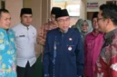Wakil Wali Kota Padang Maigus Nasir meninjau pelaksanaan final MTQ ke-42 tingkat Kota Padang, Selasa (13/10/2026). (Foto: Pemko Padang)
