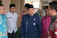 Wakil Wali Kota Padang Maigus Nasir meninjau pelaksanaan final MTQ ke-42 tingkat Kota Padang, Selasa (13/10/2026). (Foto: Pemko Padang)
