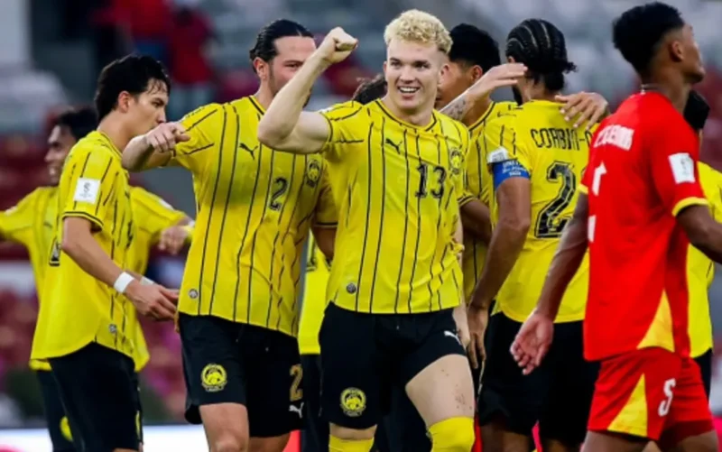 Malaysia menang 1-0 atas Vietnam dan meraih peringkat ketiga FIFA ASEAN Cup 2026 berkat gol Fergus Tierney. (Foto: IG @malaysia_nt)