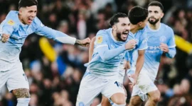Manchester City menyingkirkan Brighton lewat adu penalti 4-3 setelah bermain imbang 2-2 pada putaran keempat Carabao Cup. (Foto: IG @mancity)