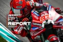 Pembalap Ducati Lenovo Team Marc Marquez memimpin sesi latihan bebas pertama (FP1) di Sirkuit Sepang dengan catatan waktu 1 menit 58,912 detik. (Foto: MotoGP.com)