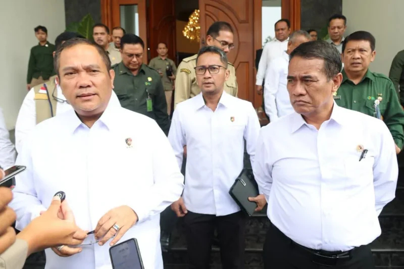Bareskrim Polri menindaklanjuti laporan Mentan Amran soal mafia pangan. (Foto: Ditjen PKH Pangan)
