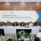 Menteri ESDM Bahlil Lahadalia saat konferensi pers mengenai ketahanan energi nasional, Senin (26/10/2026). (Foto: Kementerian ESDM)